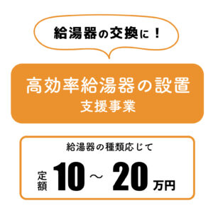 3省連携補助事業の高効率旧容器の設置補助金額