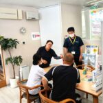 リファイン山陽町23周年感謝祭　接客の様子
