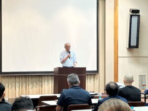 寺見建設株式会社安全衛生協力会2025　名誉会長挨拶