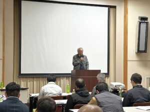 寺見建設安全衛生協力大会　名誉会長挨拶