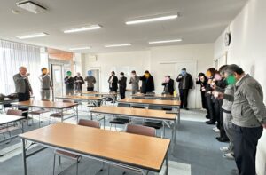 寺見建設　新年集会